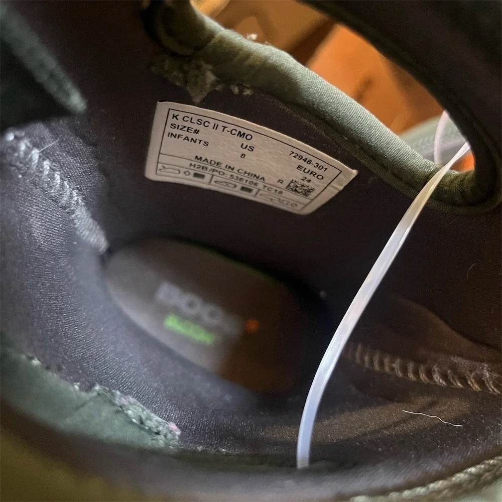BOGS‎ Classic II Kids Rain Boots Green Tonal Camo Waterproof Insulated 8